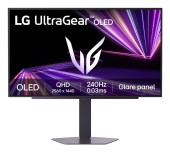 Monitor Gaming OLED LG 27 inch 27GX704A-B, QHD, HDMI, DisplayPort, 240 Hz, 0.03 ms