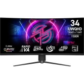 Monitor Gaming Rapid VA LED MSI 34