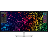 Monitor LED DELL UltraSharp U4025QW 40 inch Curved, 5120x2160, WUHD, 120Hz, IPS, 21:9, 1000:1, 450 cd/m2, 8ms/5ms, DP, HDMI, 2xTHB4, 3xUSB-C, 5xUSB-A, RJ-45, 2x 9W