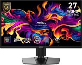 Monitor MSI , 26.5 inch, WQHD, 2560x1440, HDMI, DisplayPort, 15W PD, NVIDIA G-SYNC Compatible, AMD FreeSync Premium, Pivot, 240Hz 0.03ms, Negru