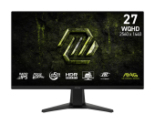 Monitor MSI , 27 inch, Rapid IPS, WQHD, 2560x1440, HDMI, DisplayPort, NVIDIA G-SYNC Compatible, AMD FreeSync Premium, 200Hz, 0.5ms, Negru