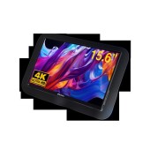Monitor tactil portabil Verbatim 15.6 inch, 4K, Metalic