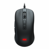 Mouse AOC , USB, 6200DPI, negru