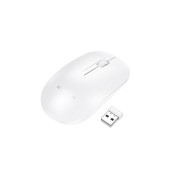 MOUSE Borofone BG14, PC sau NB wireless 2.4GHz, 1000 CPI, butoane/scroll 3/1, alb