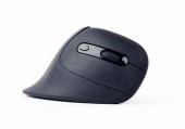MOUSE GEMBIRD, PC sau NB, wireless, 2.4GHz, optic, 1600 dpi, butoane/scroll 6/1, vertical, negru
