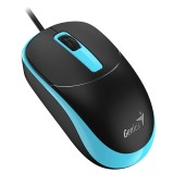 MOUSE Genius DX-123, PC sau NB, cu fir, USB, optic, albastru, 31010105100