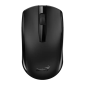 Mouse Genius ECO-8100, PC sau NB, wireless 2.4GHz, optic, 1200 dpi, butoane/scroll 3/1, acumulator, negru, 4710268 262749