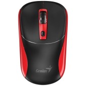 MOUSE Genius NX-7123, wireless, 2.4G, BlueEye, 1200 dpi, butoane/scroll 3/1, rosu, AAx1