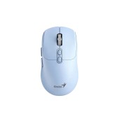 MOUSE Genius NX-8080S, PC sau NB, wireless 2.4GHz, Bluetooth, optic, 1600 dpi, butoane/scroll 6/1, acumulator, buton Copilot, albastru deschis, 4710268262480