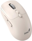 MOUSE Genius NX-8080S, PC sau NB, wireless 2.4GHz, Bluetooth, optic, 1600 dpi, butoane/scroll 6/1, acumulator, buton Copilot, crem, 4710268262640