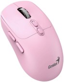 MOUSE Genius NX-8080S, PC sau NB, wireless 2.4GHz, Bluetooth, optic, 1600 dpi, butoane/scroll 6/1, acumulator, buton Copilot, roz, 4710268262497