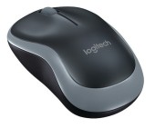 MOUSE LOGITECH, M185, PC sau NB, wireless, 2.4GHz, optic, 1000 dpi, butoane/scroll 3/1 gri
