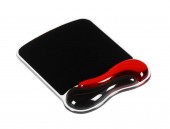 MOUSE pad KENSINGTON Duo Gel, suport ergonomic pentru incheietura mainii, cu gel, rosu/negru