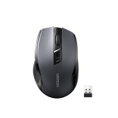 MOUSE Ugreen, MU006 PC sau NB, wireless 2.4GHz + Bluetooth, optic, 5/1 butoane/scroll, 4000 dpi, negru - 6957303898558