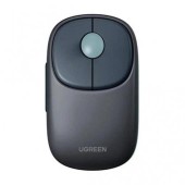 MOUSE Ugreen, MU102 PC sau NB, bluetooth/wireless 2.4GHz, optic, acumulator 500mAh integrat, incarcate USB Type-C, 5/1 butoane/scroll, 4000 dpi, albastru - 6957303895380