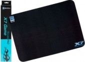 MousePAD A4TECH - gaming, cauciuc si material textil, 437 x 350 x 3 mm, negru
