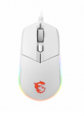 MSI Clutch GM11 wired symmetrical Mouse WHITE