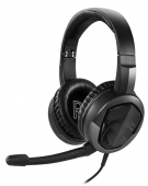 MSI Immerse GH30 V2 Stereo Over-ear GAMING Headset with In-line controller Headset has a lightweight foldable design