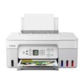 Multifunctional Inkjet CISS Color Canon G3470 White, A4, Functii: Impr.|Scan.|Cop., Viteza de Printare Monocrom: 11ipm, Viteza de printare color: 6ipm, Conectivitate:USB|WIFI, Duplex:Nu, ADF:Nu