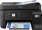 Multifunctional Inkjet CISS Color Epson L5310, A4, Functii: Impr.|Scan.|Cop.|Fax, Viteza de Printare Monocrom: 33ppm, Viteza de printare color: 15ppm, Conectivitate:USB|Ret|WiFi, Duplex:Nu, ADF:ADF