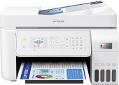 Multifunctional Inkjet CISS Color Epson L5316, A4, Functii: Impr.|Scan.|Cop.|Fax, Viteza de Printare Monocrom: 33ppm, Viteza de printare color: 15ppm, Conectivitate:USB|Ret|WiFi, Duplex:Nu, ADF:ADF