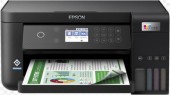 Multifunctional Inkjet color Epson L6260 EcoTank CISS, A4, Wireless, Functii: Impr.|Scan.|Cop. Printare monocrom:15 ppm, Printare color:8 ppm