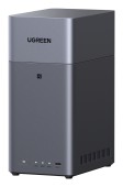 NAS Ugreen DH2300 Bundle, CPU RK3576 2.0GHz ARM, RAM DDR4 4Gb, SATA 30Tx2, LAN 2.5Gbx1, 1xUSB 3, 1xTypeC, HDMI 2.0 4K, - 6941876294800