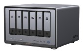 NAS Ugreen DXP6800Pro, CPU i5 4.40 GHz, RAM DDR5 8Gb max 64Gb, SATA 24Tx6 si M.2 8Tx2, LAN 10Gbx2, 2xThunderbolt4, 2xUSB3, HDMI 2.1 8K, card reader, - 6941876267514