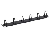 ORGANIZATOR  cabluri TRITON, tip masca orizontala, 19 inch, 1U, negru