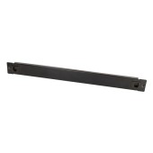 PANOU gestionare cabluri LOGILINK, tip masca orizontala, 19 inch, 1U, instalare fara unelte, negru