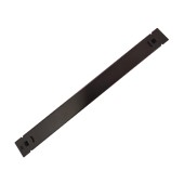 PANOU gestionare cabluri SPACER, tip masca orizontala blank, 19 inch, 1U, 0.8mm, negru