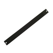 PANOU gestionare cabluri SPACER, tip masca orizontala cu perii, 19 inch, 1U, 0.8mm, negru