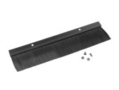 Panou intrare cabluri cu perii 19 inch negru
