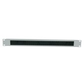 PANOU intrare cabluri LOGILINK, tip masca orizontala cu perii, 19 inch, 1U, gri