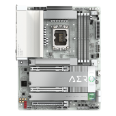Placa de baza GIGABYTE , LGA1851, DDR5, BT, Wi-Fi, ATX, Alb