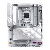 Placa de baza GIGABYTE B850 AORUS ELITE WIFI7 ICE, AM5, DDR5, Wi-Fi, BT, ATX, Alb