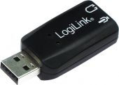 PLACA de SUNET Logilink, extern, 5.1, interfata USB 2.0, conectori 3.5 mm jack
