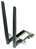 PLACA RETEA D-LINK , intern wireless 2.4 GHz | 5 GHz, PCI-E, port, 867 Mbps, antena externa x 2