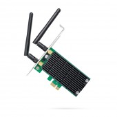 PLACA RETEA TP-LINK AC1200, intern wireless 2.4 GHz | 5 GHz, PCI-E, port, 1200 Mbps, antena externa x 2