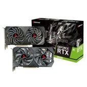 Placa video Biostar GeForce RTX 3050-6GB, 6GB GDDR6, 96bit, PCI Express 4.0 x16, 1 x DisplayPort 1.4a, 1 x HDMI 2.1, 1 x DVI, racire activa 2 x fan