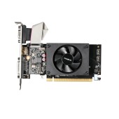 Placa video GIGABYTE NVIDIA GeForce GT 710,  2.0, PCI-E, 2048MB DDR3, 64bit, 954MHz, 1800MHz, VGA, DVI, HDMI, FAN