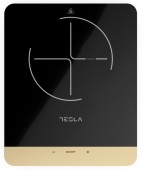 Plita portabila cu inductie Tesla , 2000W25x25cm, 8 niveluri putere, Negru