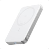 POWER BANK Anker MagGo 10.000 mAh, magnetic, wireless, 276 g, alb, - 0194644203504