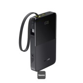 POWER BANK Baseus EnerFill FC51 Bipow2 Pro, 10000mAh, 22.5W, 1 x USB Type-C, 1 x USB, cablu integrat USB Type-C 22cm, negru,  - 6932172691875