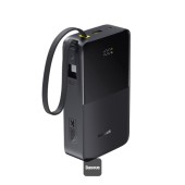 POWER BANK Baseus EnerFill FC51 Bipow2 Pro, 20000mAh, 22.5W, 1 x USB Type-C, 1 x USB, cablu integrat USB Type-C 22cm, negru,  - 6932172691899