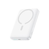POWER BANK Baseus EnerFill FM11, 10000mAh, 22.5W, prindere magnetica incarcare wireless 15W, 1 x USB Type-C, cablu inclus USB Type-C la USB Type-C 30cm, alb,  - 6932172690458