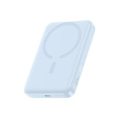 POWER BANK Baseus EnerFill FM11, 10000mAh, 22.5W, prindere magnetica incarcare wireless 15W, 1 x USB Type-C, cablu inclus USB Type-C la USB Type-C 30cm, albastru,  - 6932172690441