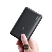 POWER BANK Baseus EnerFill FP21, 10000mAh, 22.5W, 2 x USB Type-C, 1 x USB, include cablu USB Type-C la USB Type-C, negru,  - 6932172690304