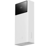 POWER BANK Baseus EnerFill FP41, 30000mAh, 22.5W, display, 1 x USB, 1 x USB Type-C, cablu inclus USB la USB Type-C 0.3m, alb,  - 6932172691196