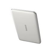 POWER BANK Baseus PicoGo AM41, 5000mAh, 20W, prindere magnetica, 1 x USB Type-C, cablu inclus USB Type-C la USB Type-C 0.3m, titanium,  - 6932172690687